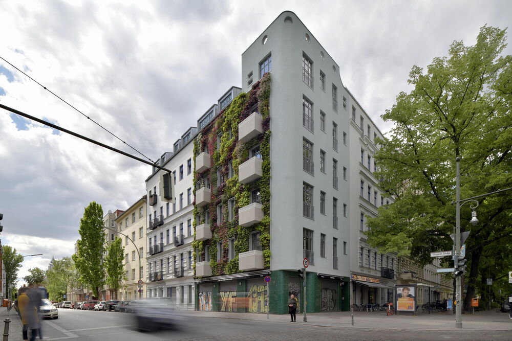 Auch in der Stadt sind begrünte Fassaden möglich. (Foto: Skygardens)